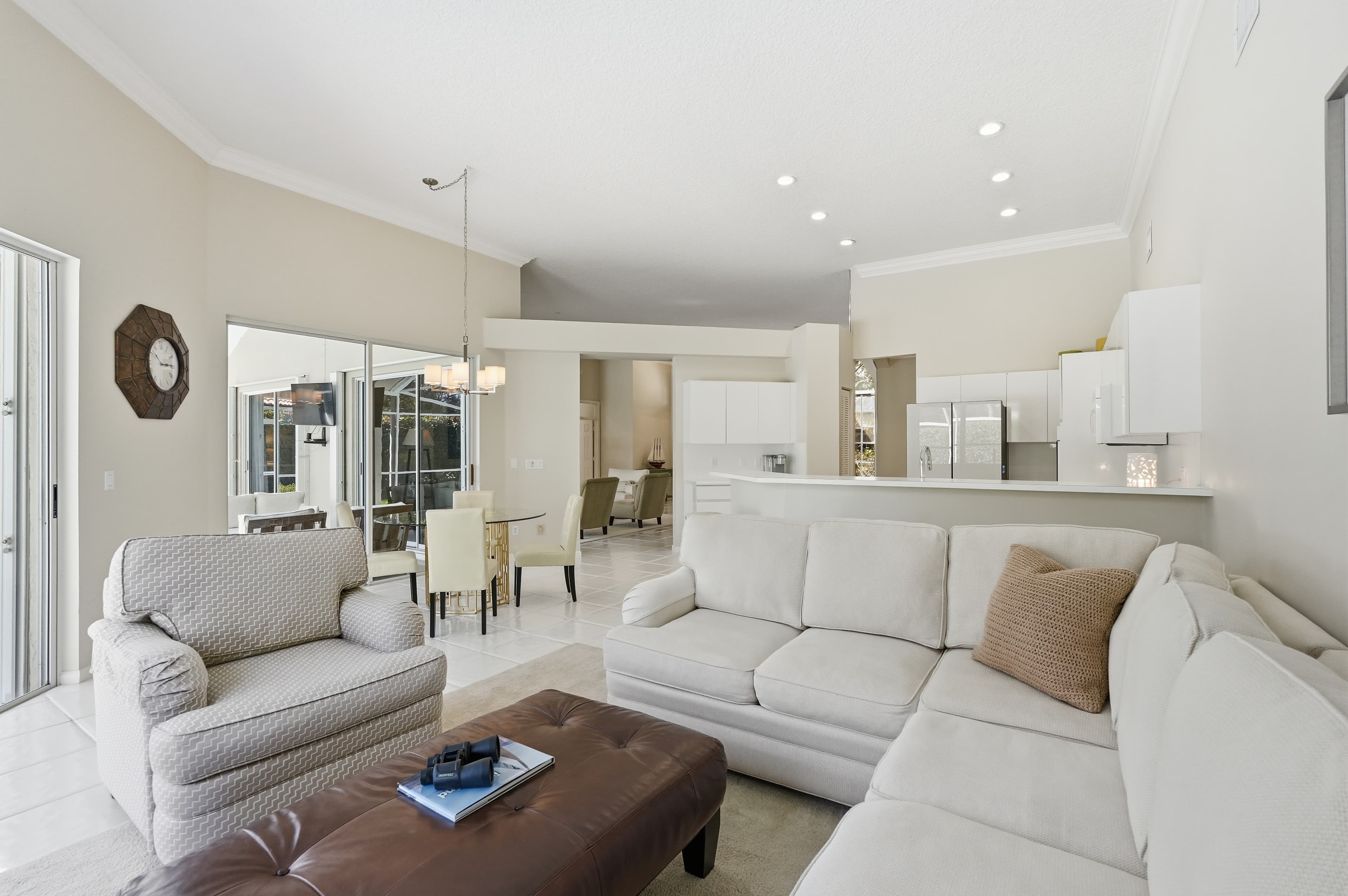 Family room in Tequesta, FL