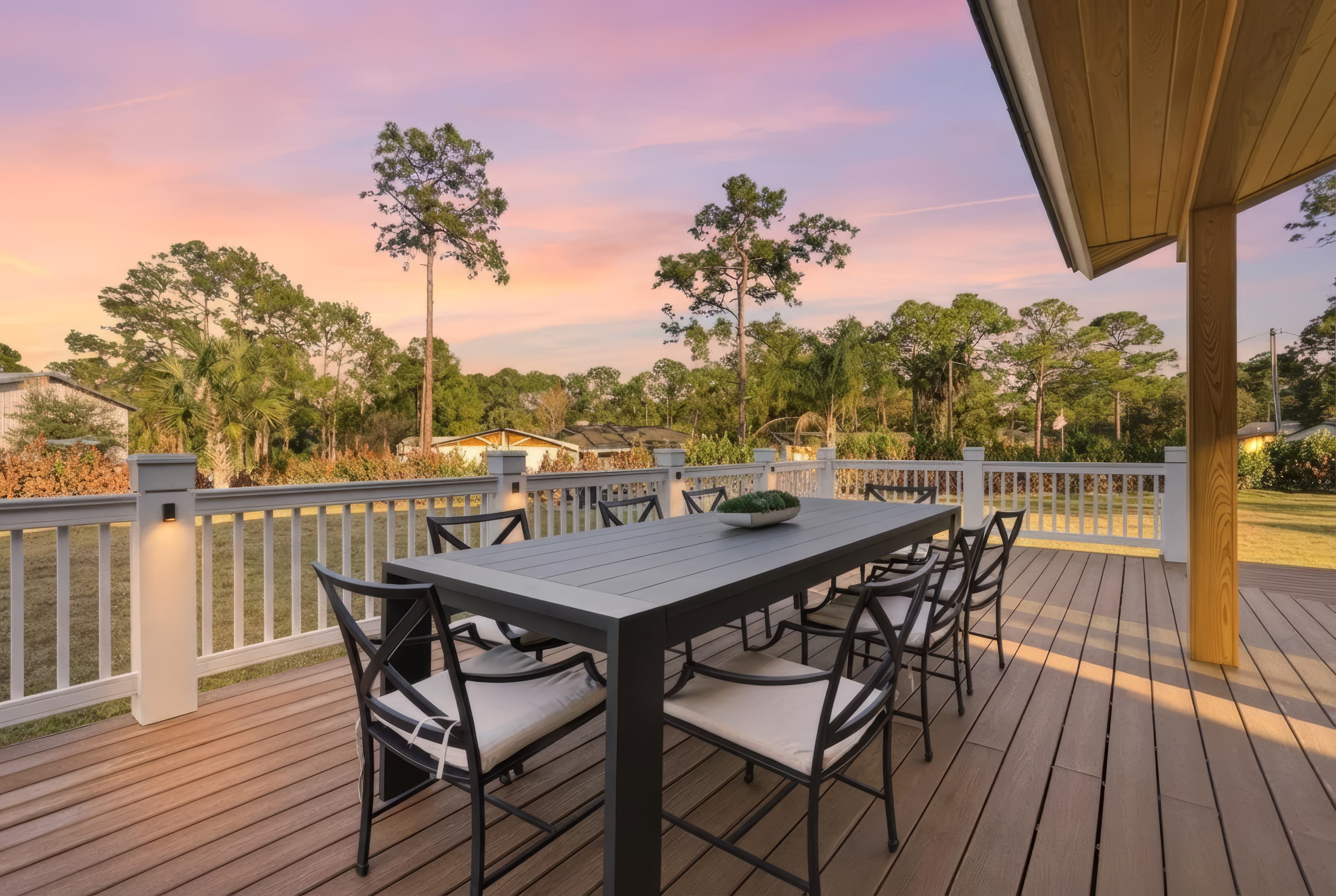 Golden hour twilight enhancement